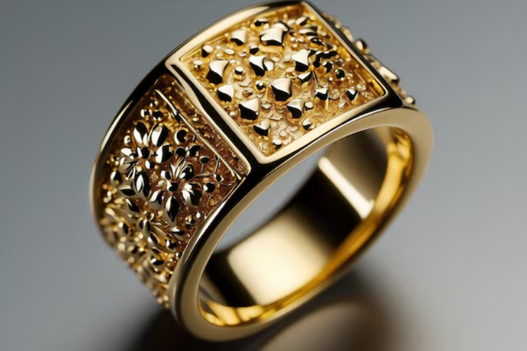 Exquisite Gold Rings - Gold Jewellery Kashmir